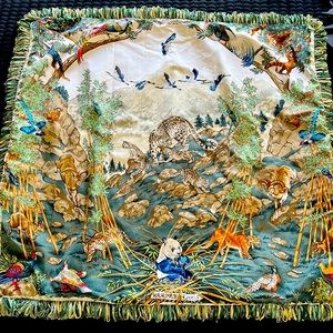 Hermes -Sichuan Scarf Custom Euro Pillow Cover